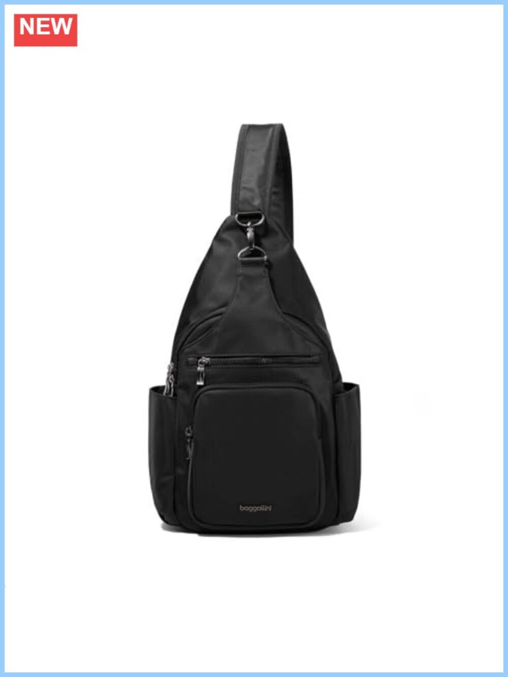 Baggallini Central Park Large Crossbody Sling Bag RFID Lightweight Travel